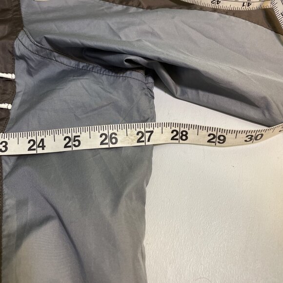 NFL Cleveland Browns Windbreaker Jacket Size XXL Long Sleeve Brown Polyester - Picture 10 of 11